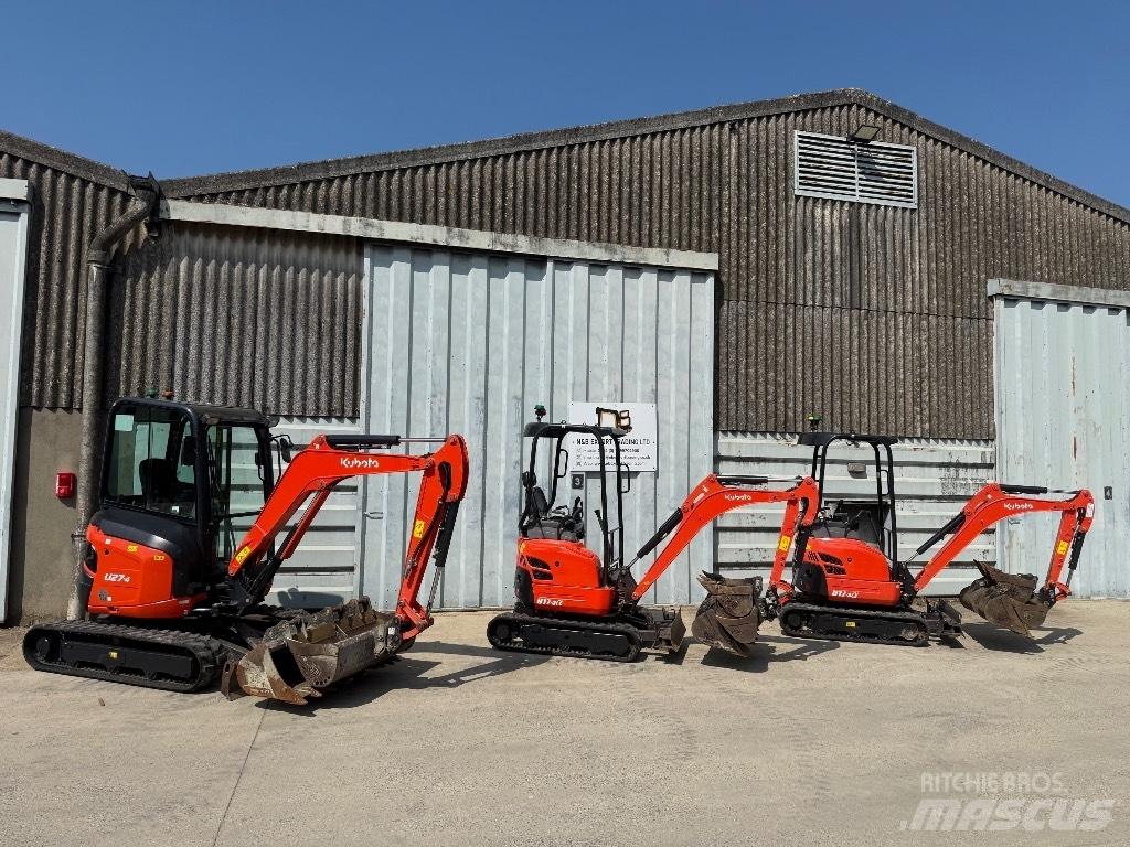 Kubota U 27 Miniescavatori