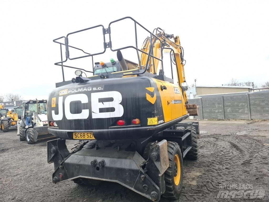 JCB JS 160 W Escavatori gommati