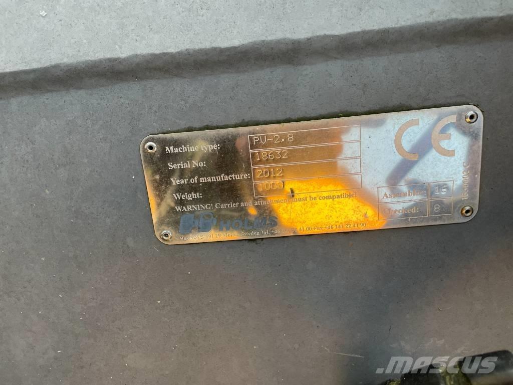 Holms Vikplog 2,8m. Lame spazzaneve e aratri