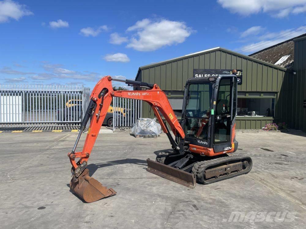 Kubota U 27-4 Miniescavatori