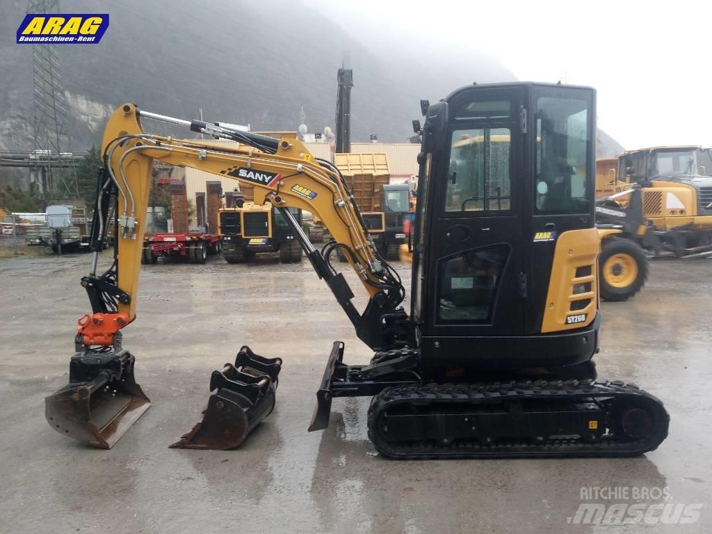 Sany SY 26 U Miniescavatori