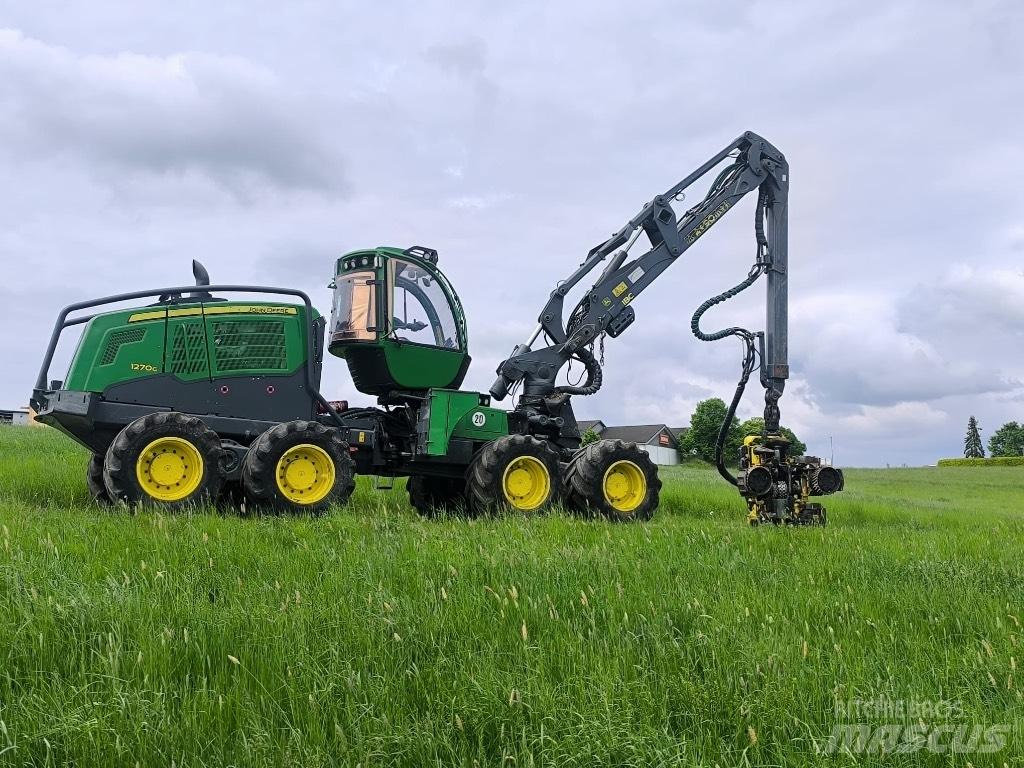 John Deere 1270G 8WD Abbattitrici, Disboscatrici