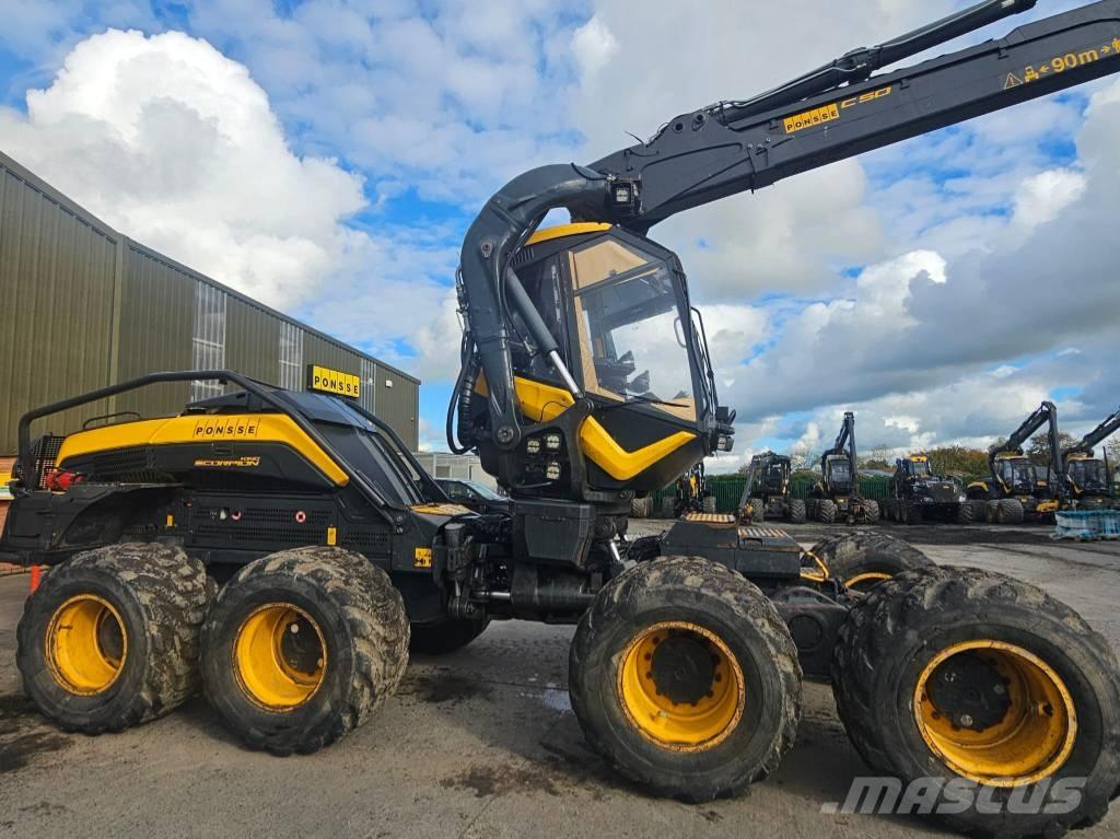 Ponsse Scorpion King Abbattitrici, Disboscatrici