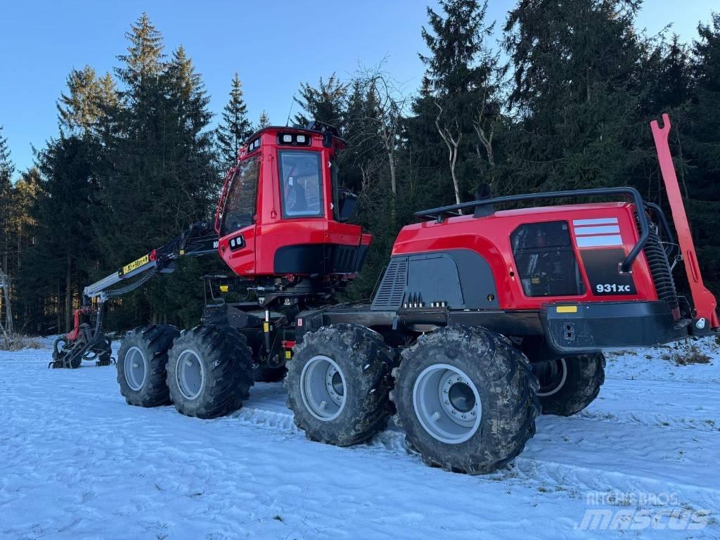 Komatsu 931 XC Abbattitrici, Disboscatrici