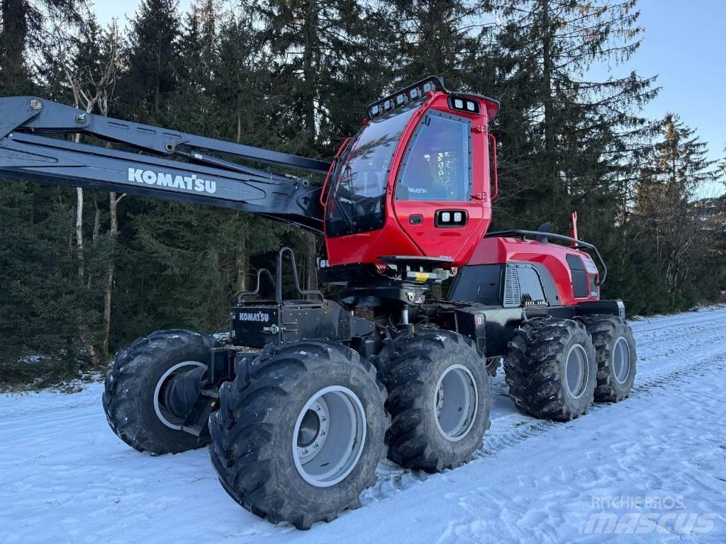 Komatsu 931 XC Abbattitrici, Disboscatrici