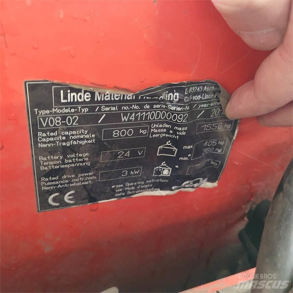 Linde V08-02 Commissionatore medio livello