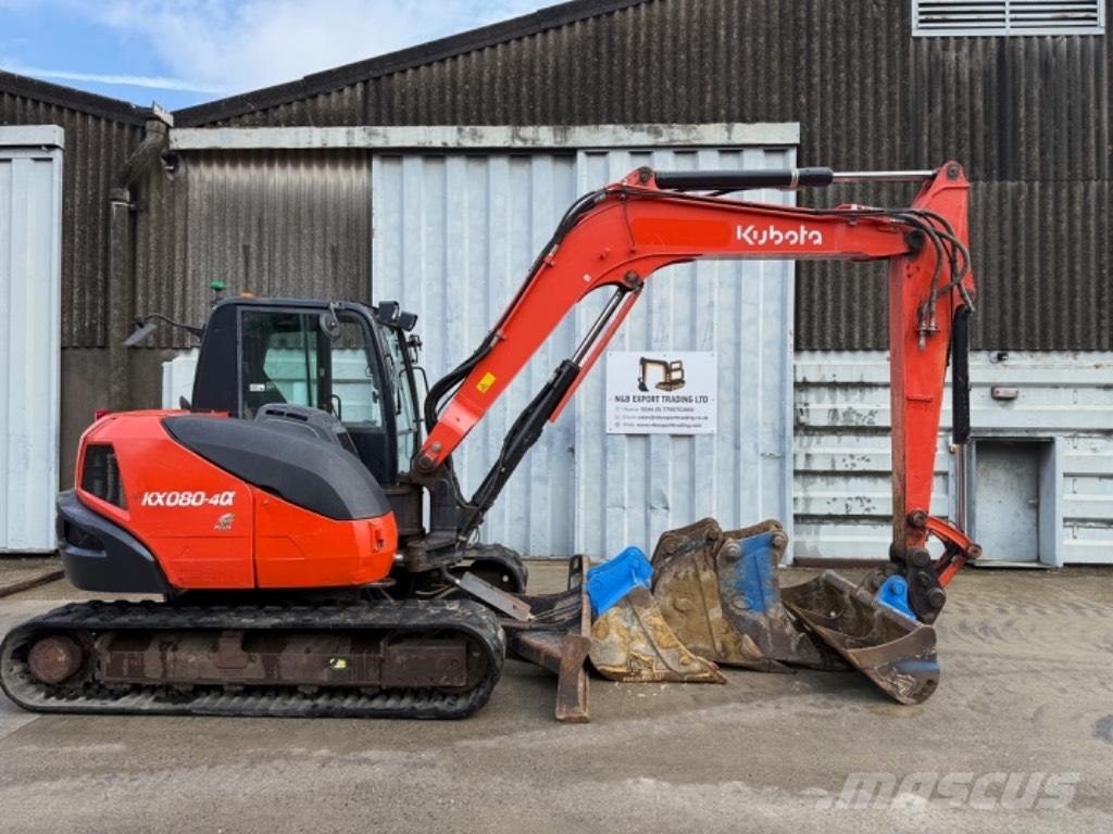 Kubota KX 080 Escavatori medi 7t - 12t
