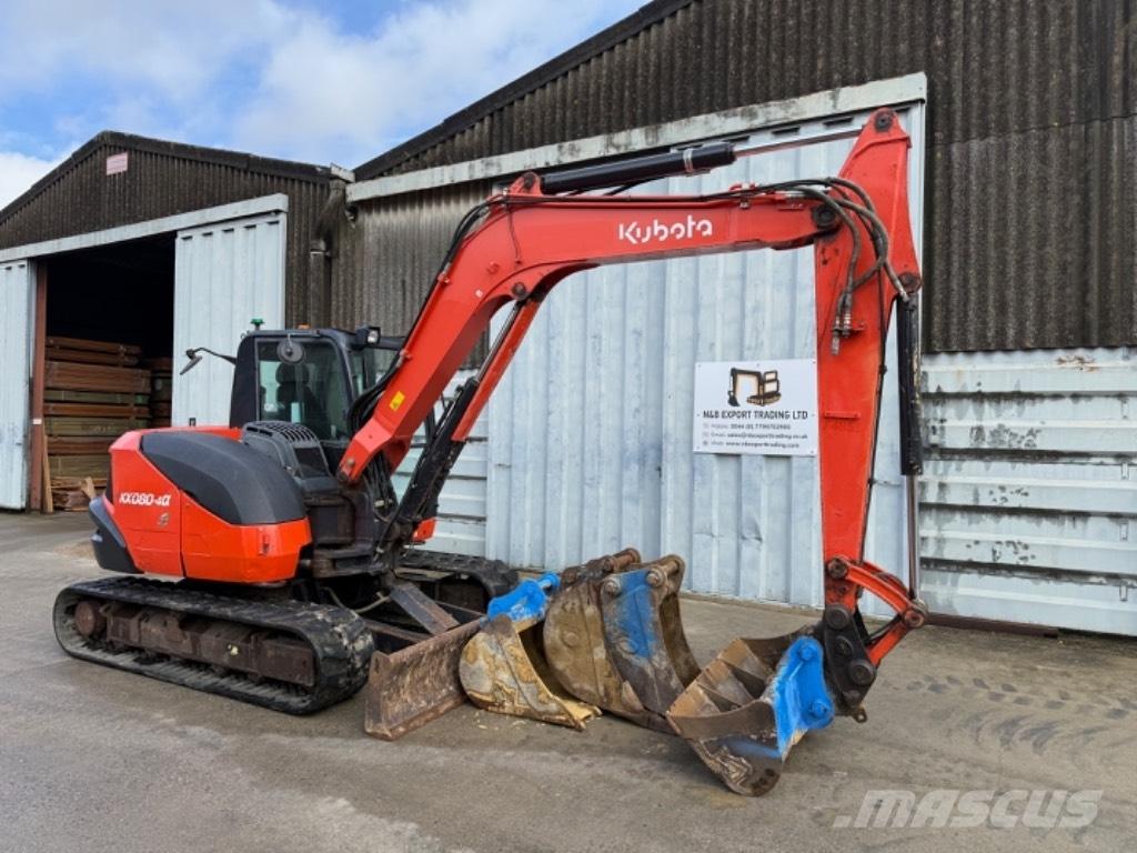 Kubota KX 080 Escavatori medi 7t - 12t