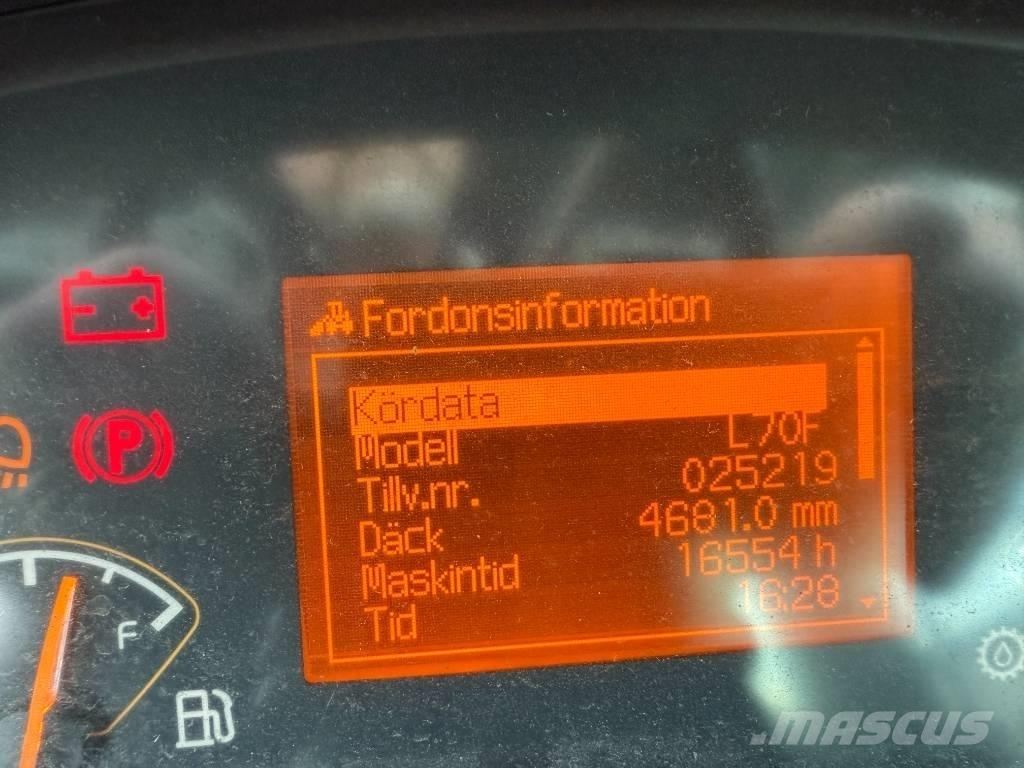 Volvo L70F Pale gommate