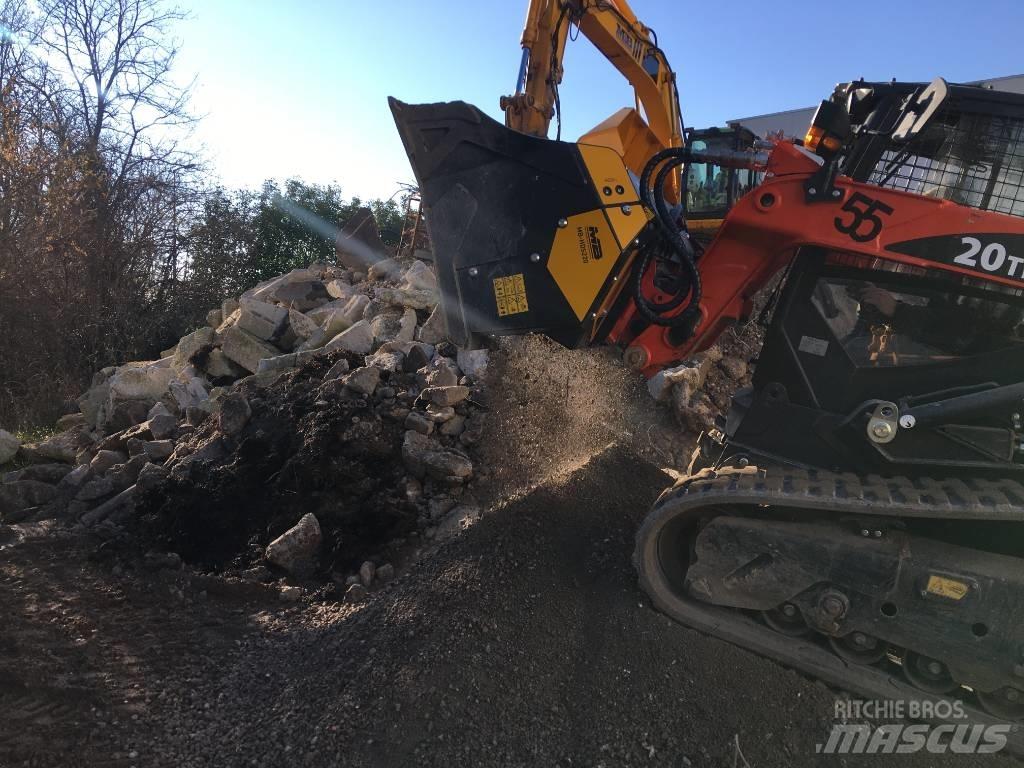 MB Crusher MB-HDS220 Unità di rotazione