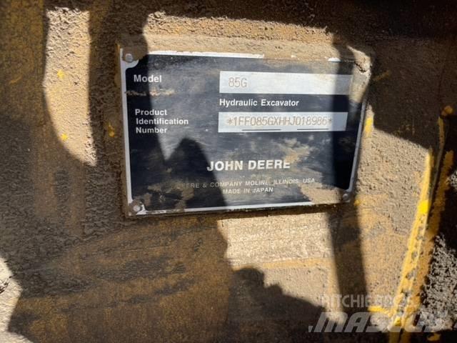 John Deere 85G Miniescavatori