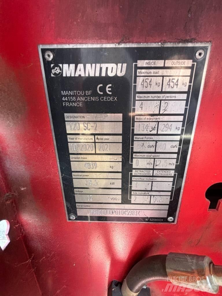 Manitou SC 120 Piattaforme a pantografo