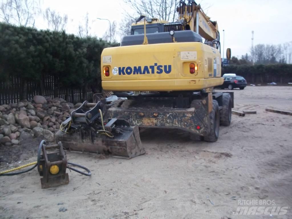 Komatsu PW 180-7 Escavatori gommati