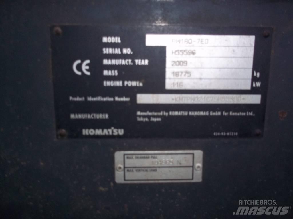Komatsu PW 180-7 Escavatori gommati
