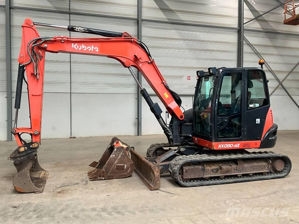 Kubota KX 080-4 A Escavatori medi 7t - 12t