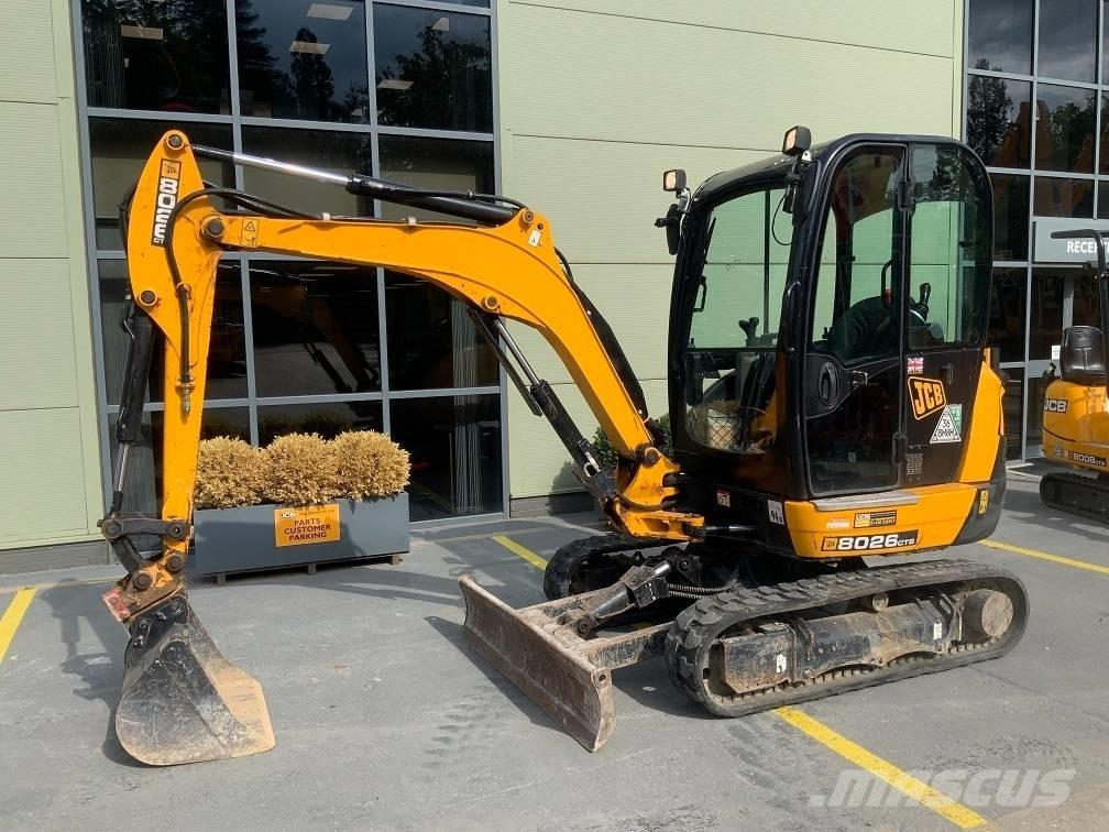 JCB 8026 CTS Miniescavatori