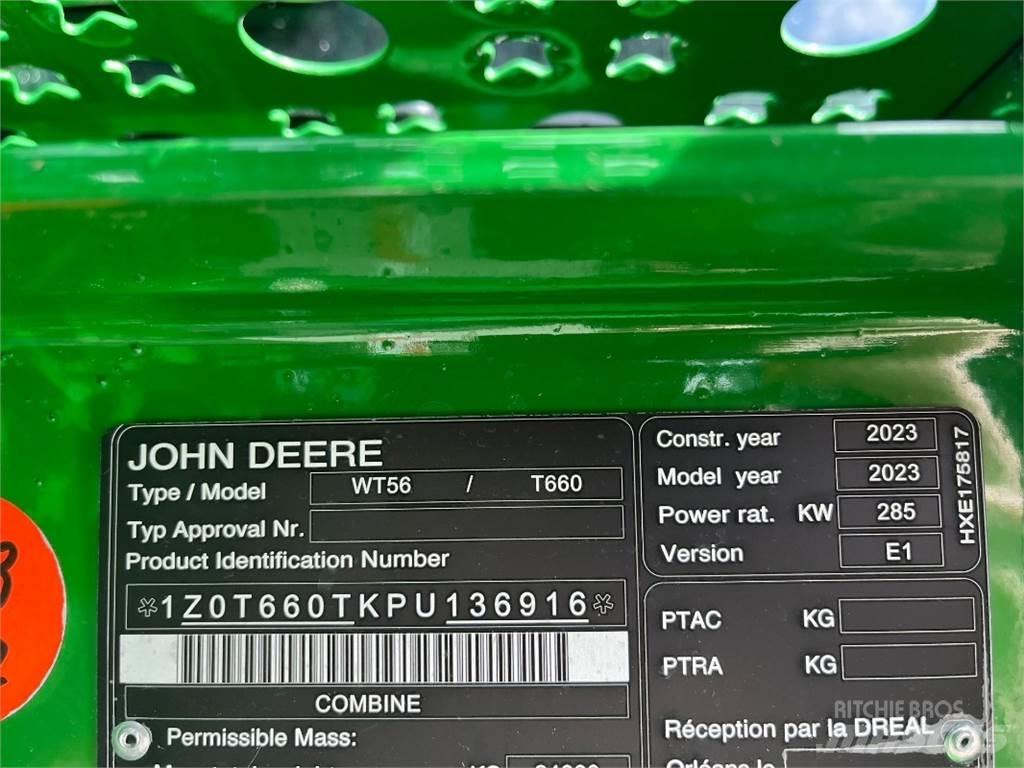 John Deere T660 Mietitrebbiatrici