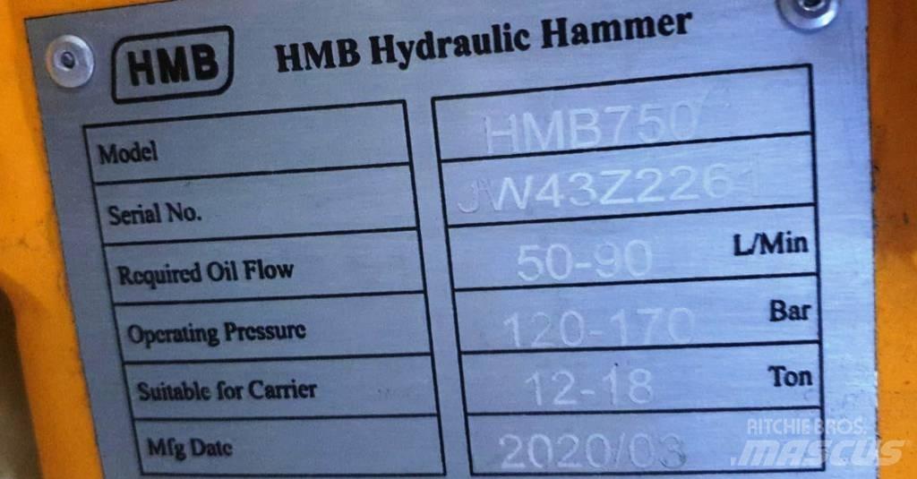 HMB 750 Martelli - frantumatori