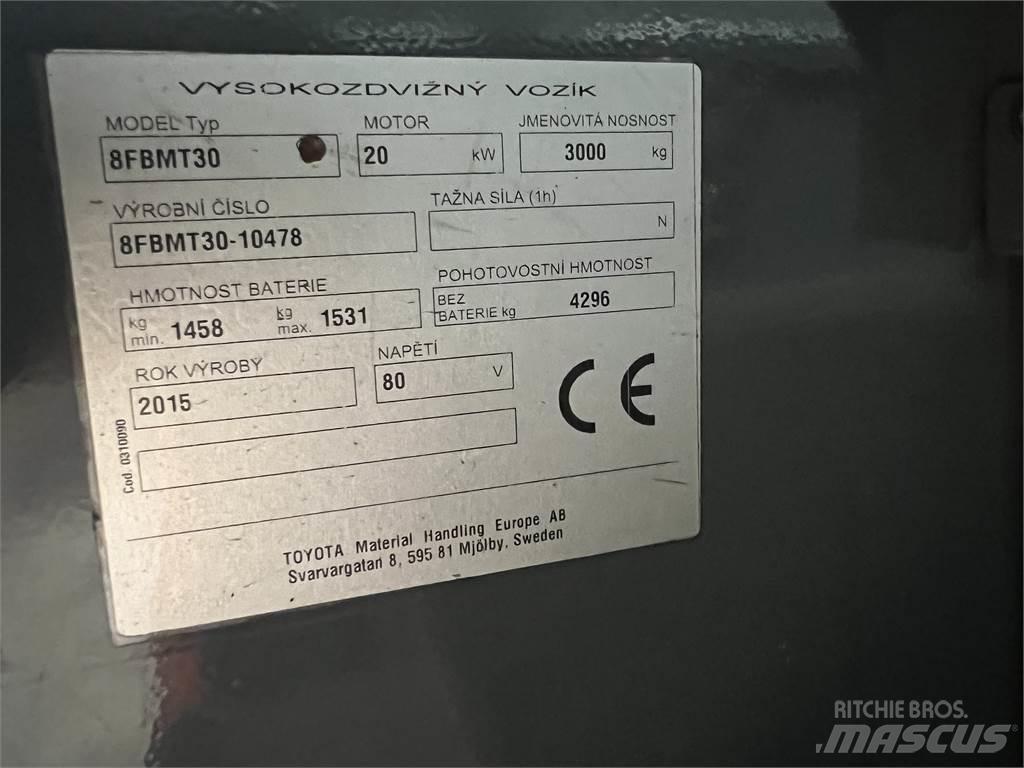 Toyota 8FBMT30 Carrelli elevatori elettrici