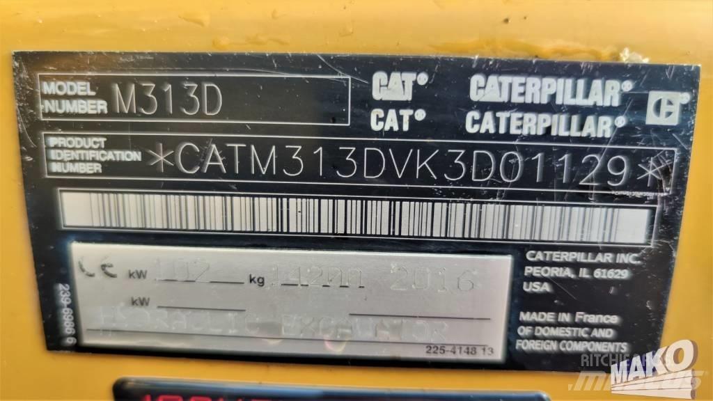 CAT M 313 D Escavatori gommati