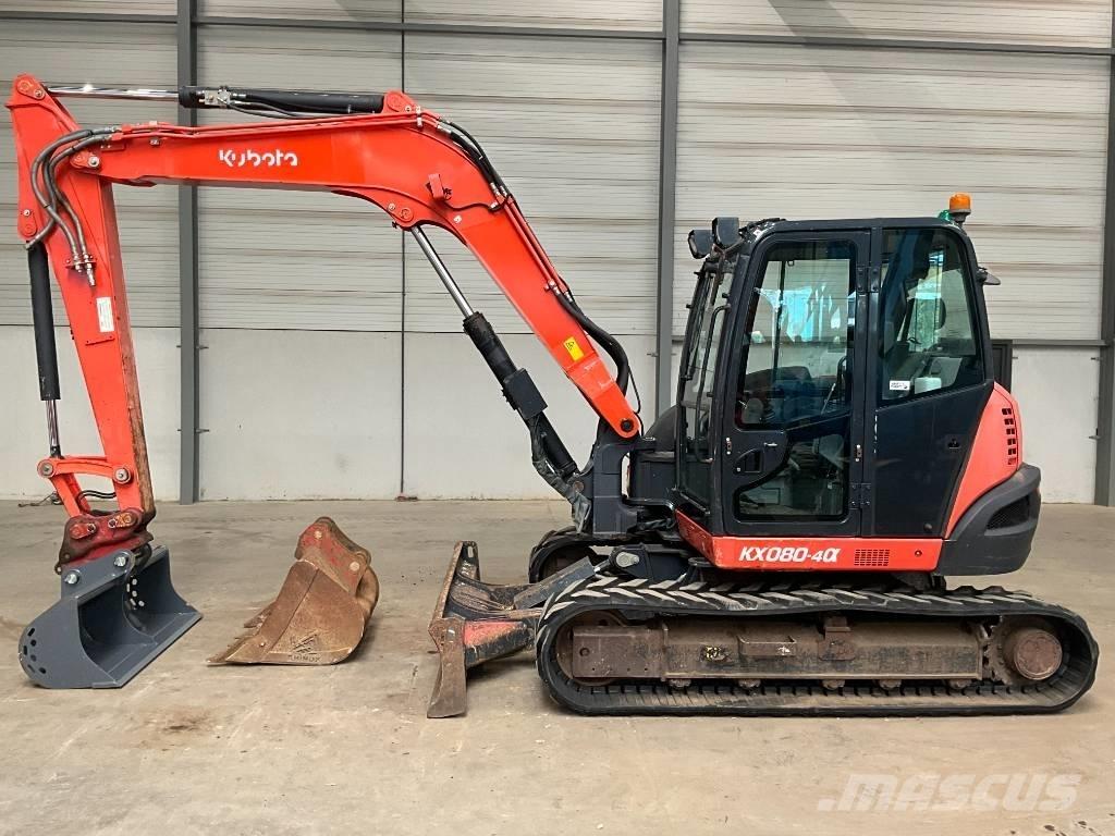 Kubota KX 080-4 A Escavatori medi 7t - 12t