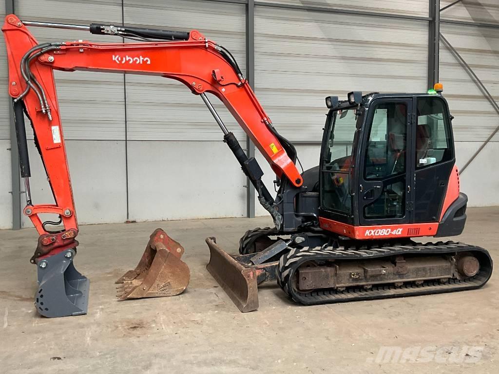 Kubota KX 080-4 A Escavatori medi 7t - 12t