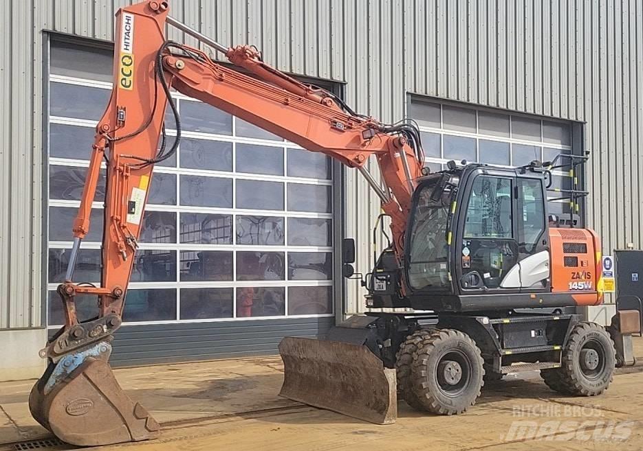 Hitachi ZX 145 Escavatori gommati