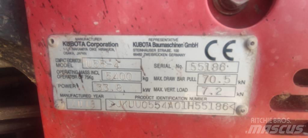 Kubota U 55-4 Miniescavatori