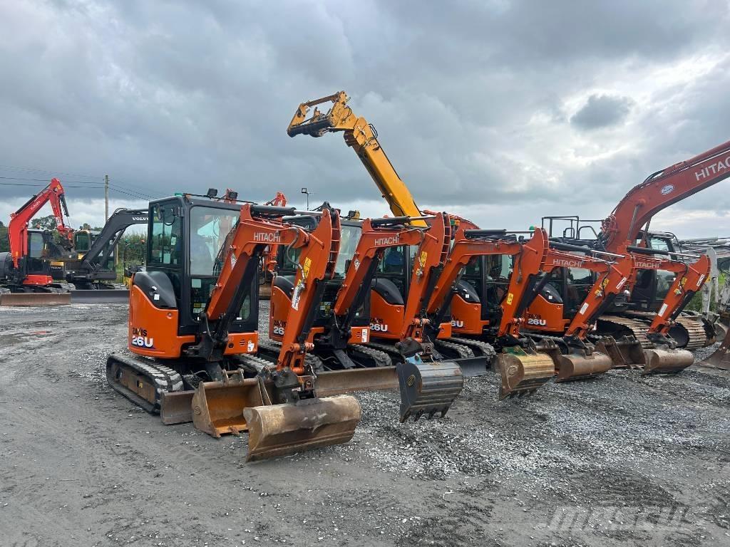 Hitachi ZX 26 U-6 Miniescavatori