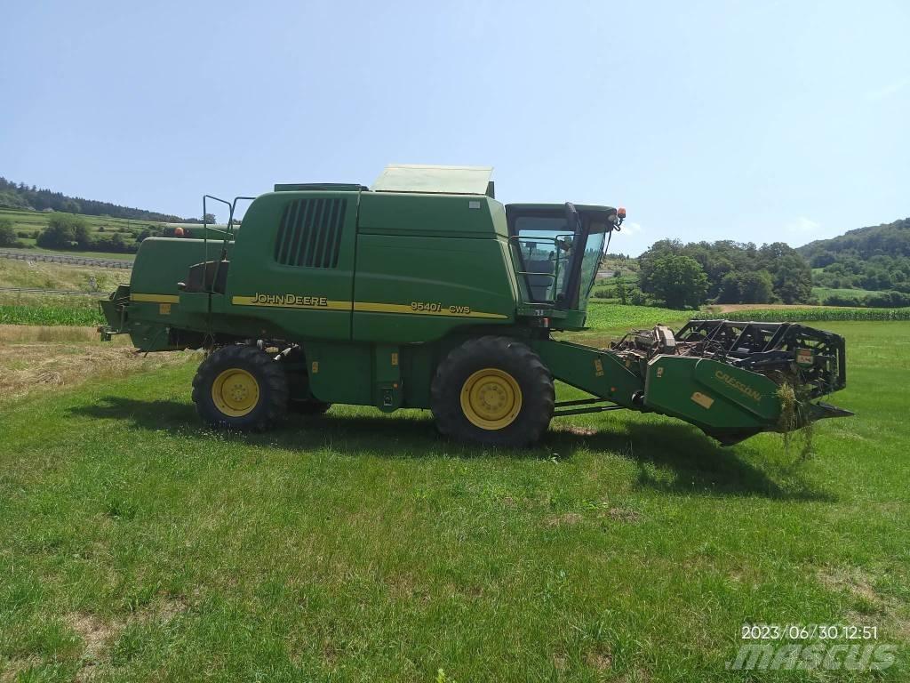 John Deere 9540 CWS Mietitrebbiatrici