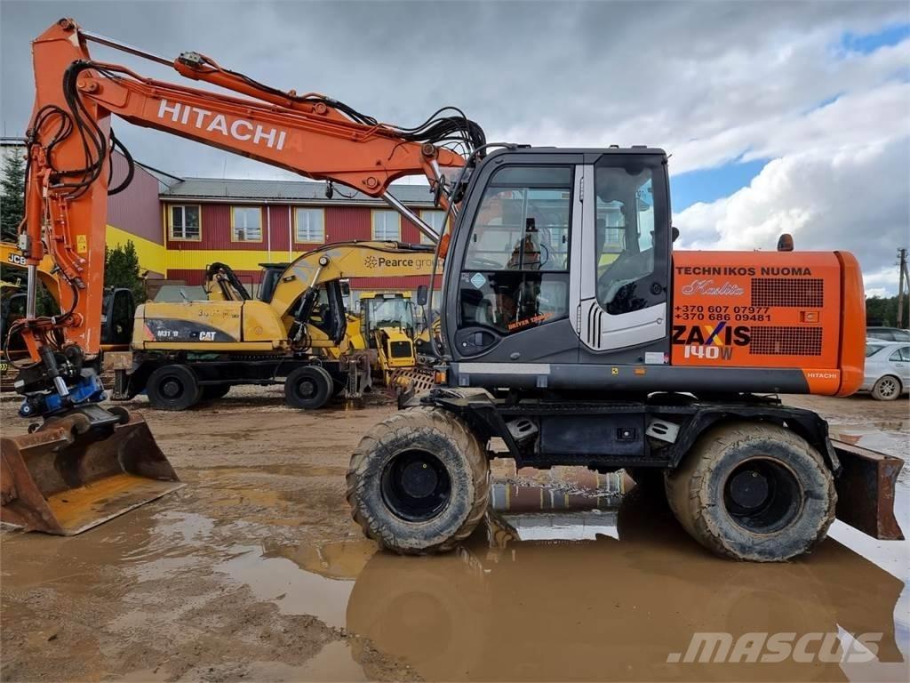 Hitachi ZX 140 W-3 Escavatori gommati