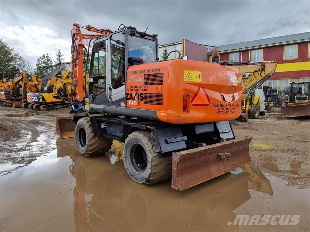 Hitachi ZX 140 W-3 Escavatori gommati