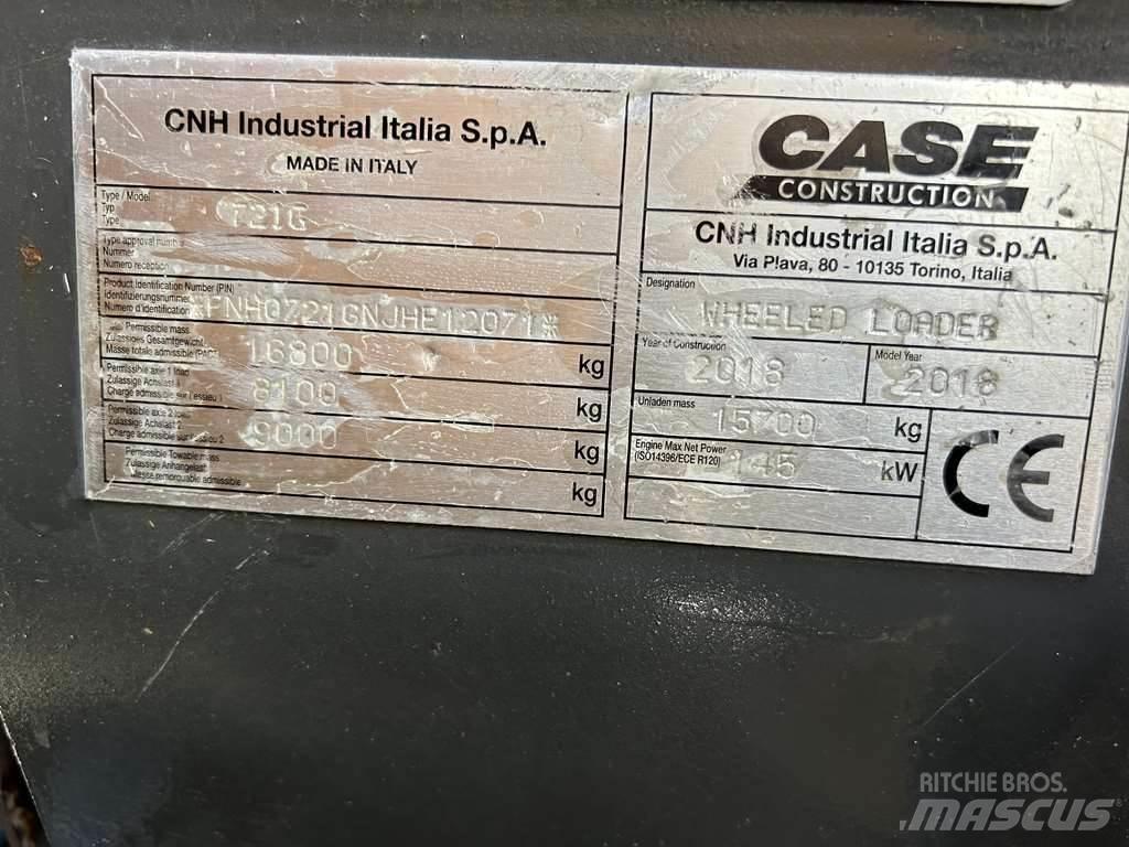 CASE 721G XR Pale gommate