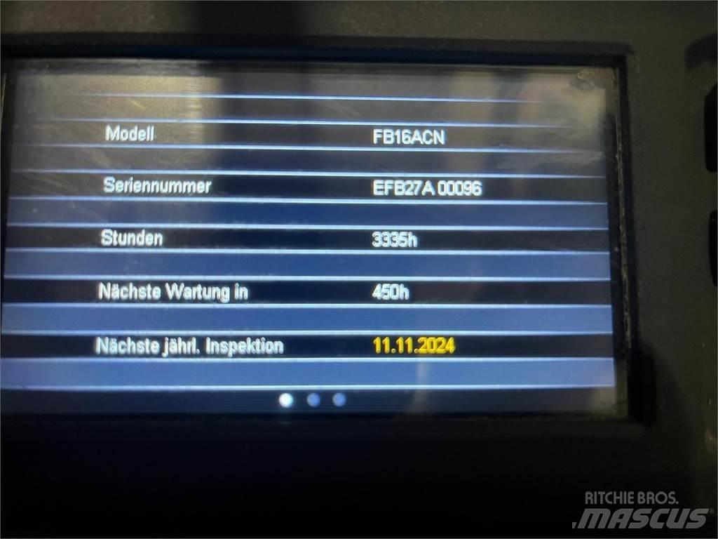 Mitsubishi FB16ACN Carrelli elevatori elettrici