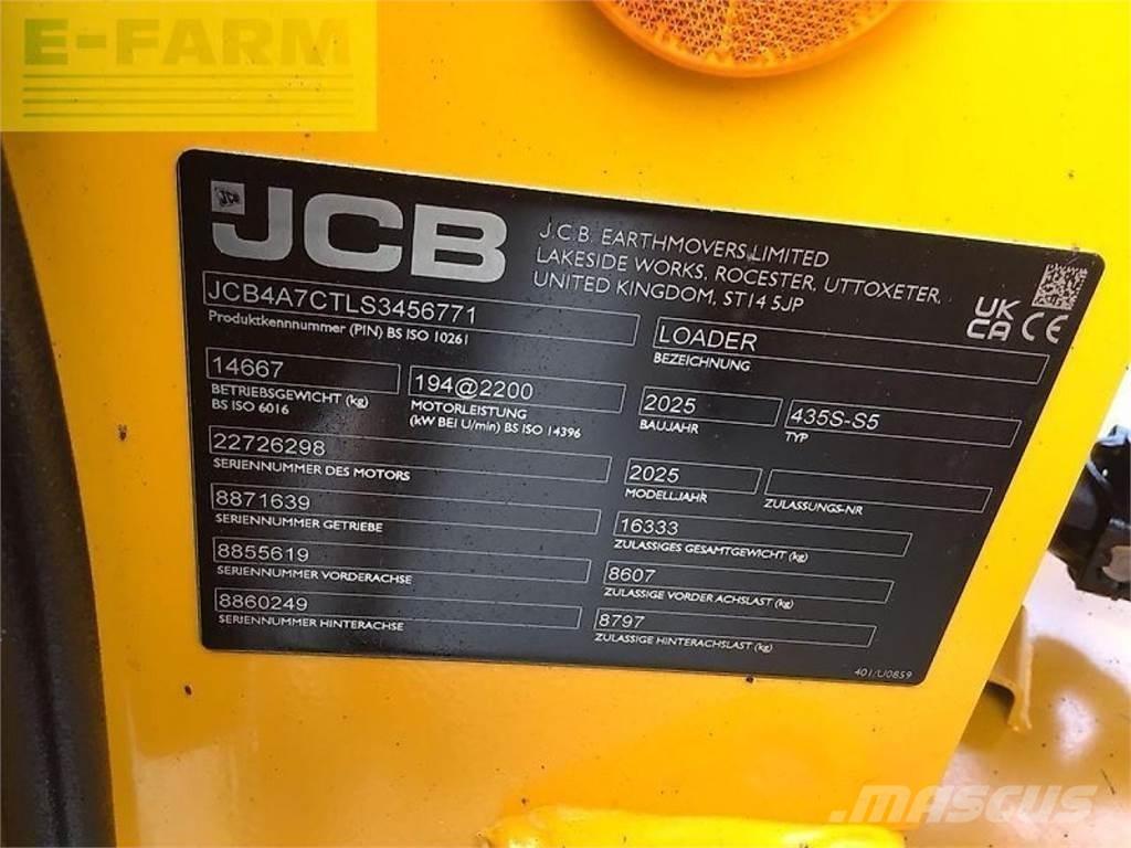 JCB 435s stufe v Miniescavatori