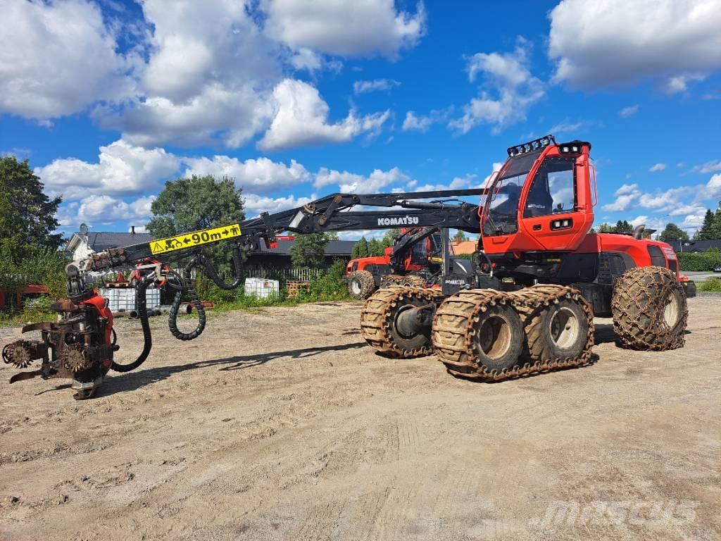 Komatsu 931 Abbattitrici, Disboscatrici