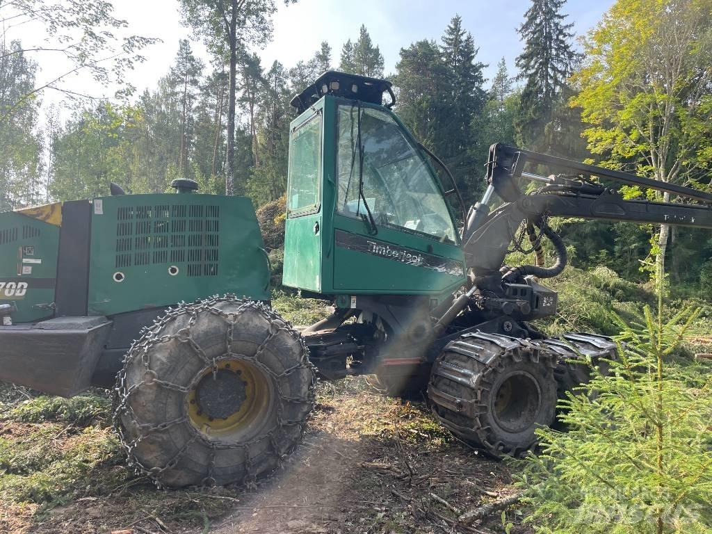 Timberjack 1070D Abbattitrici, Disboscatrici