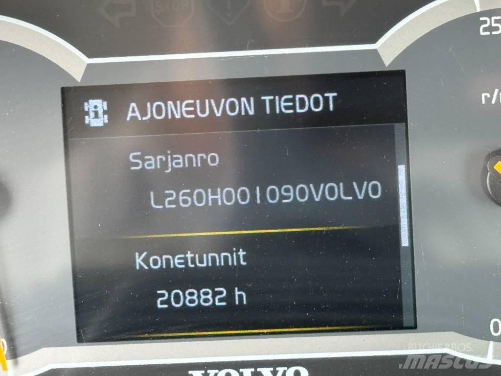 Volvo L 260 H Pale gommate