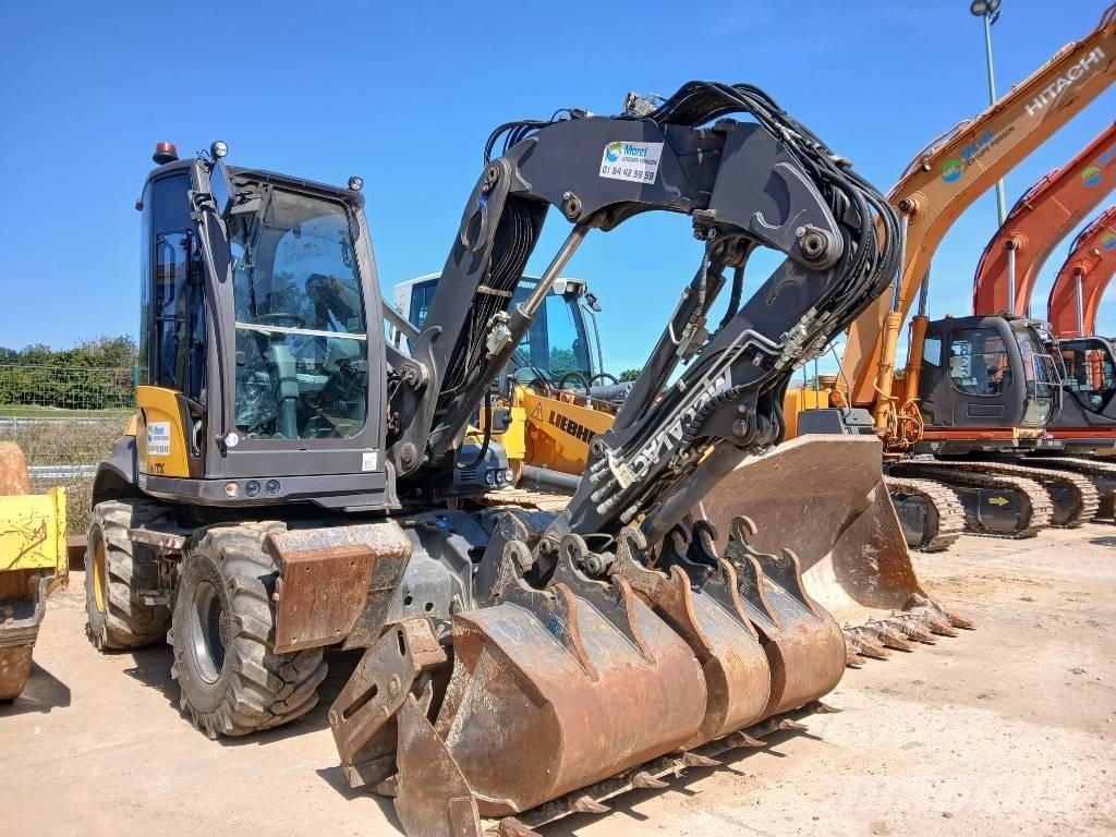Mecalac 12 MTX Escavatori gommati