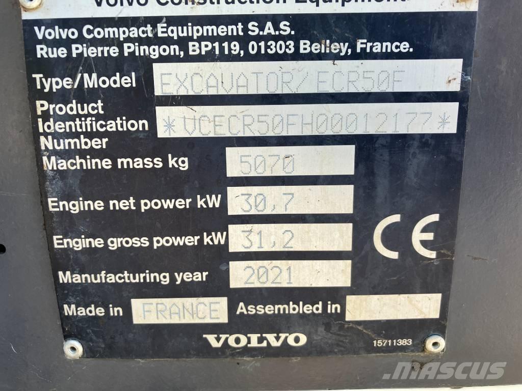 Volvo ECR 50 F Miniescavatori