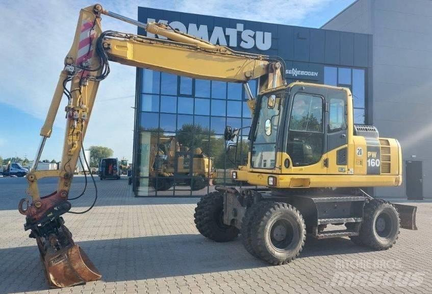 Komatsu PW160-8 Escavatori gommati