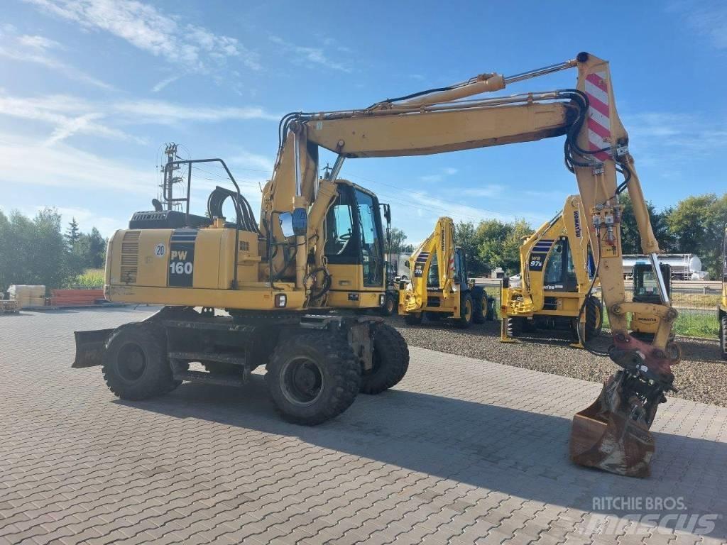 Komatsu PW160-8 Escavatori gommati