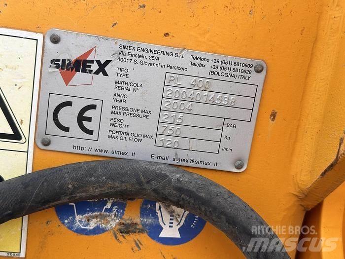 Simex PL400 Livellatrici
