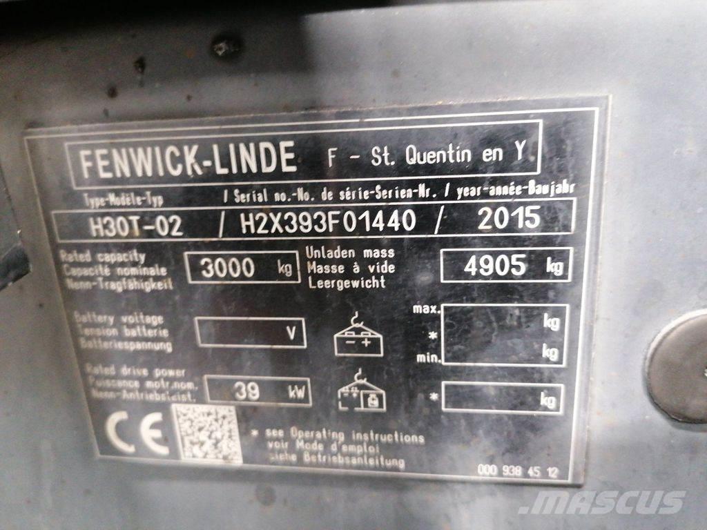 Linde H30T-02 Carrelli elevatori GPL