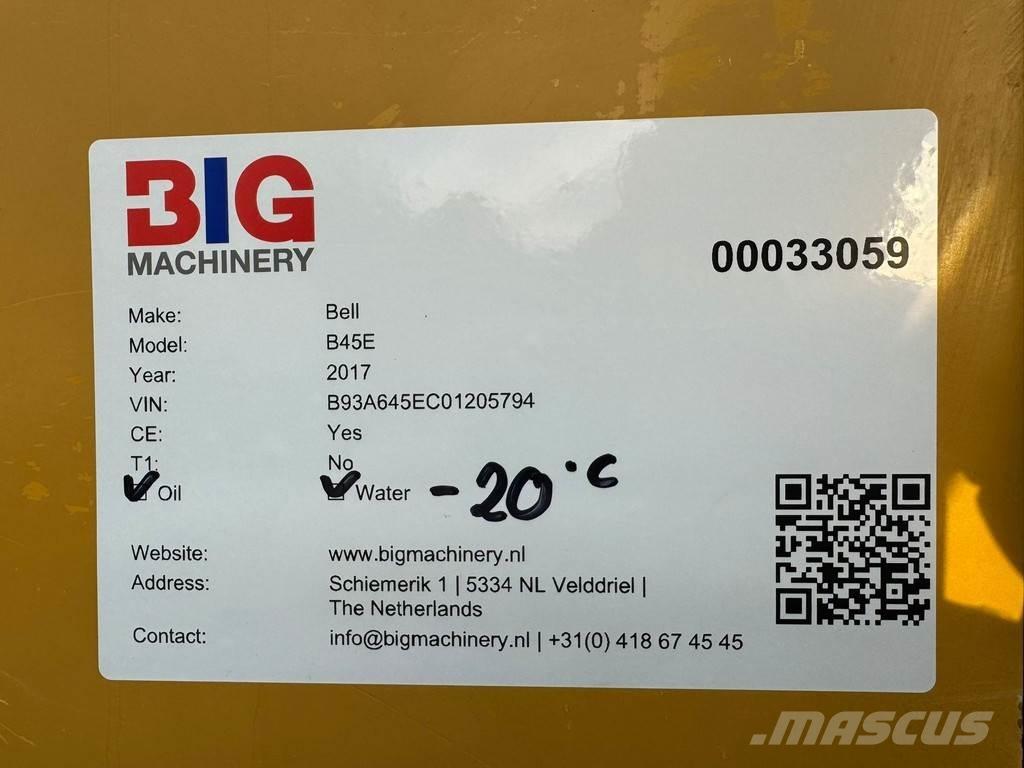 Bell B45E Dumpers articolati