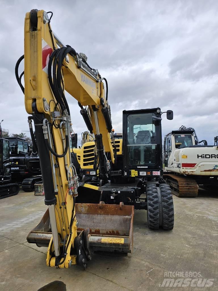 Yanmar B 95 W Escavatori gommati