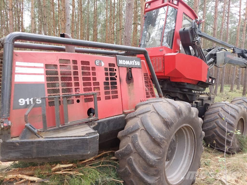 Komatsu 911.5 Abbattitrici, Disboscatrici