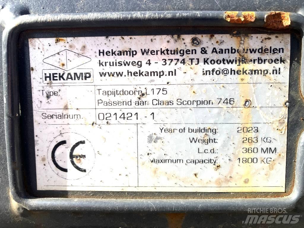 hekamp Tapijtdoorn Pezzi di ricambio per lo smaltimento rifiuti/riciclaggio