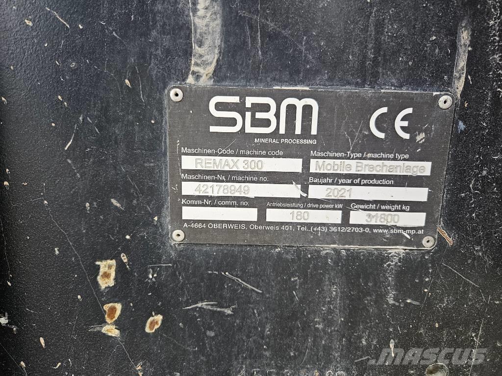 SBM Remax 300 Frantoi mobili