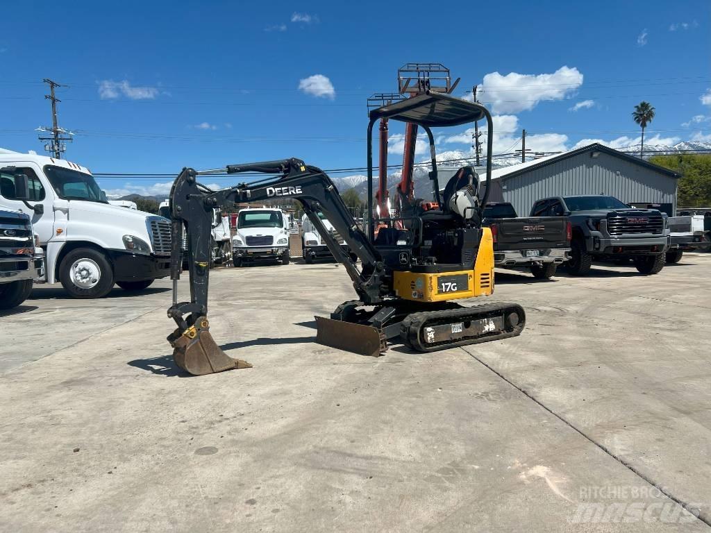 John Deere 17G Miniescavatori